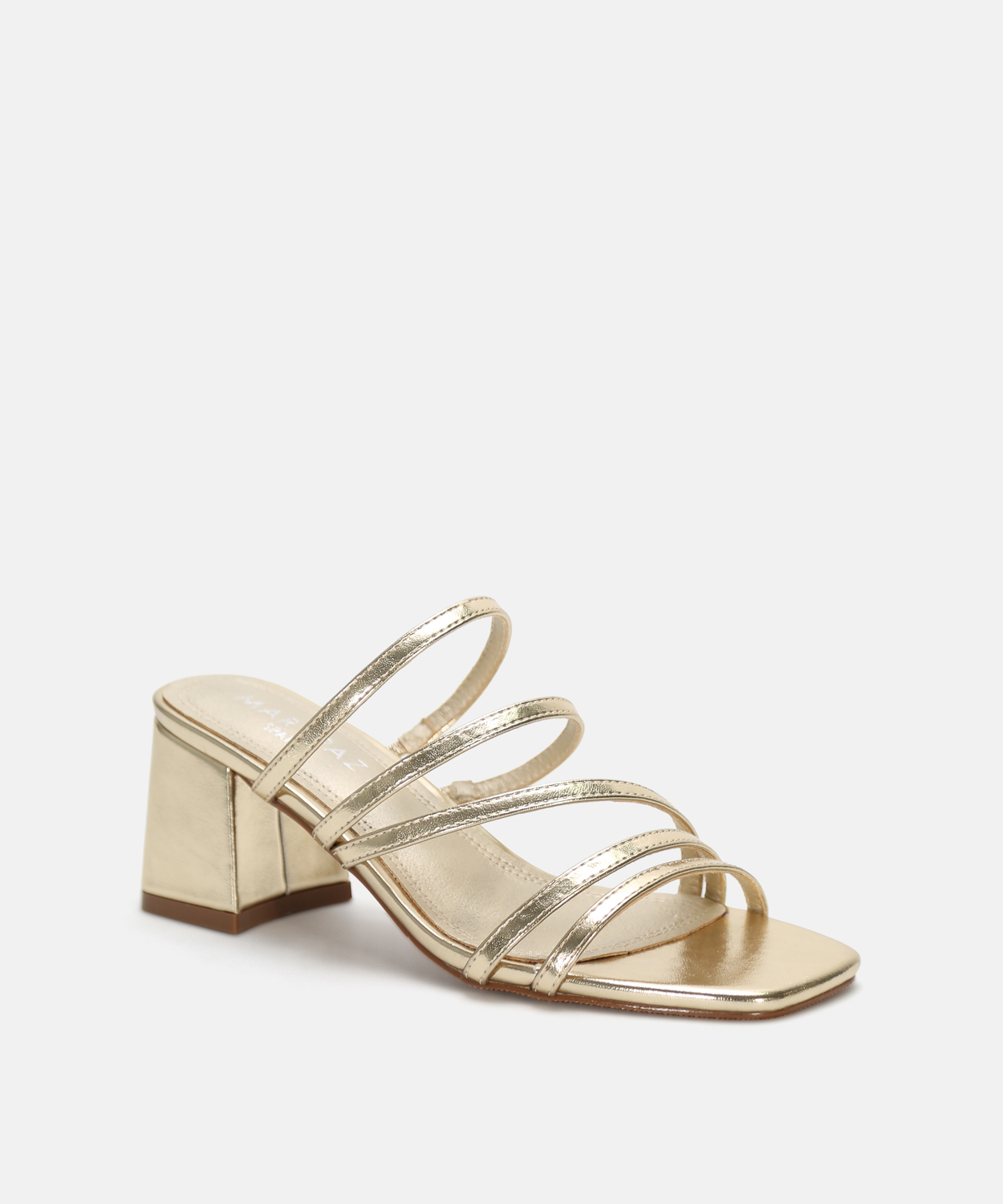 Sandalia tac&oacute;n tiras image number null